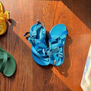 Blue Chaco sandals